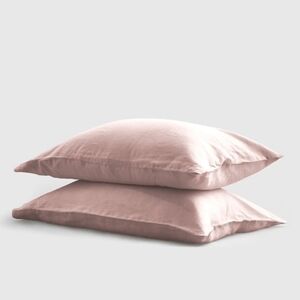 NWOT! Quince Linen Dusty Mauve King Pillowcases! Set Of 2 (N13)